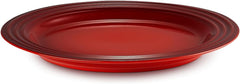Le Creuset Service de table en grès, 12 pièces, rouge cerise, 79351000607081