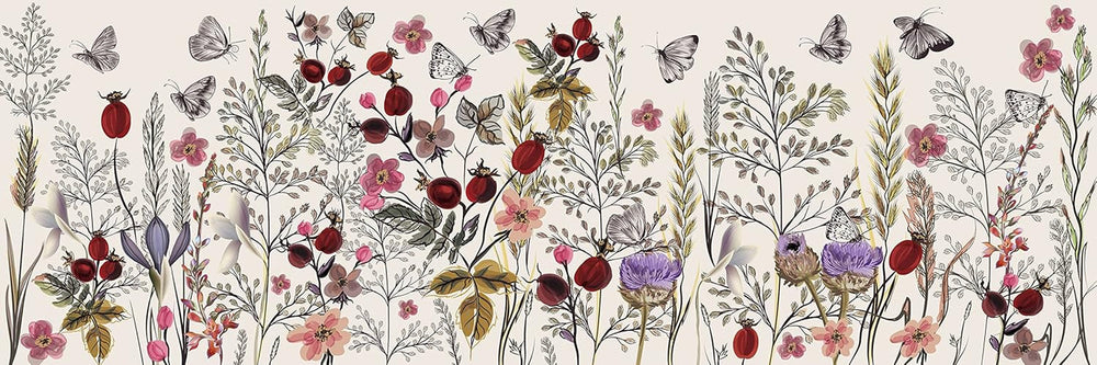 Fleurs n°1 - Puzzle panoramique 1000 pièces pour adultes Puzzle Naty Shop