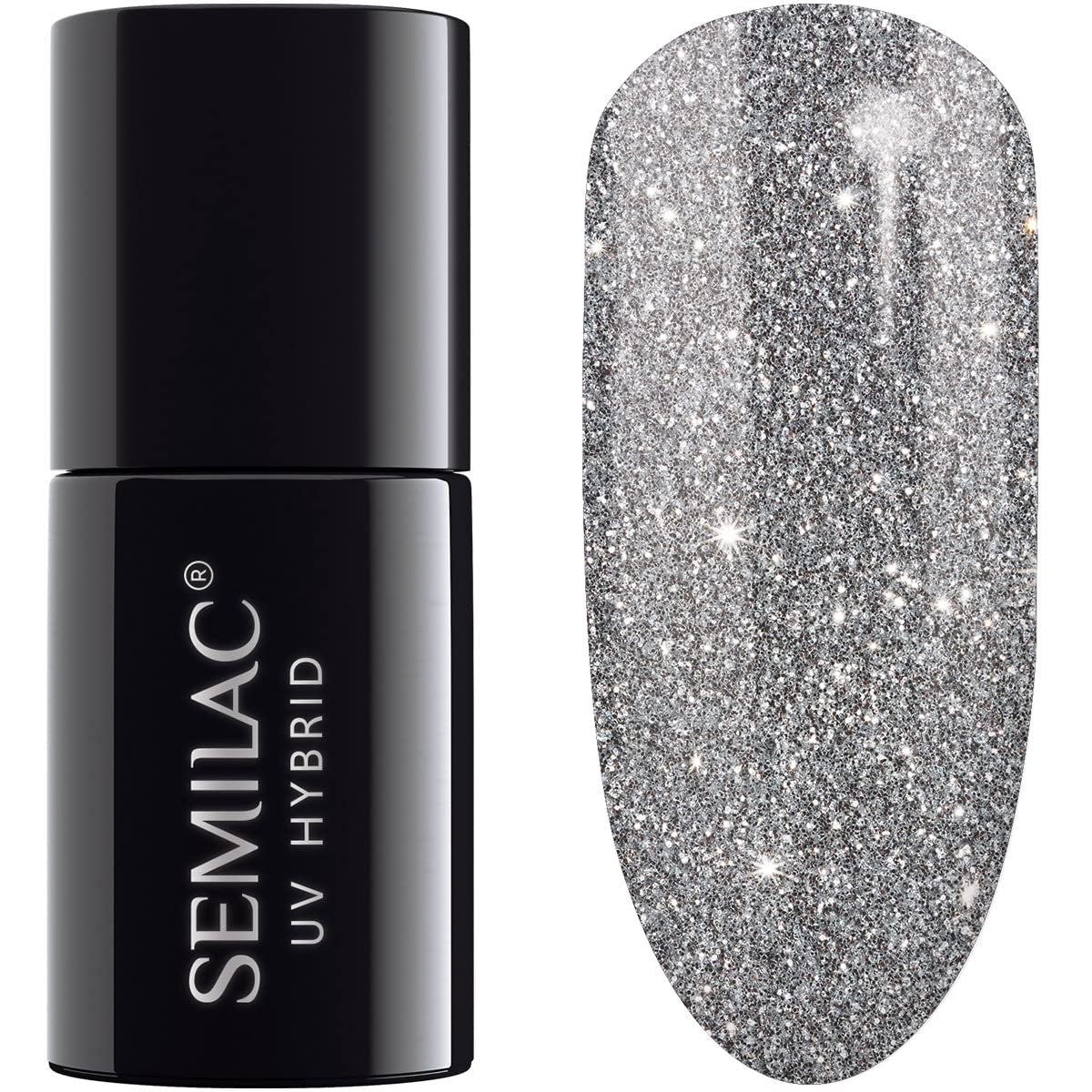 Semilac UV Nagellack Hybrid 404 Muffin aux haricots noirs 7 ml Kollektion Tastes of Fall