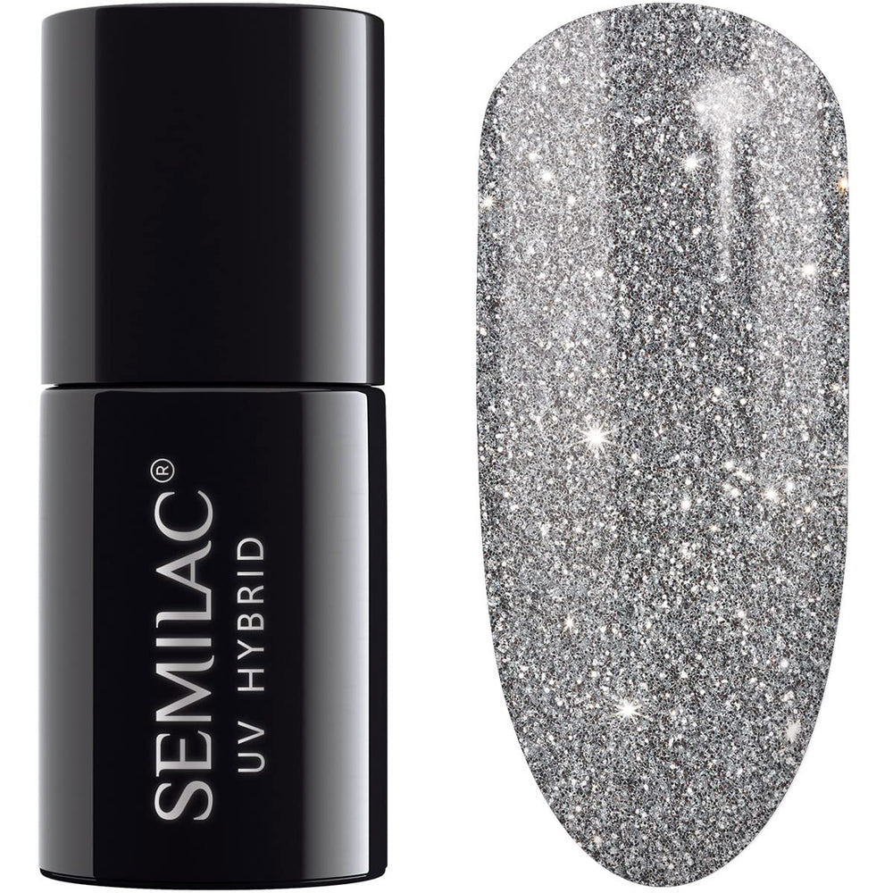 Semilac UV Nagellack Hybrid 404 Muffin aux haricots noirs 7 ml Kollektion Tastes of Fall