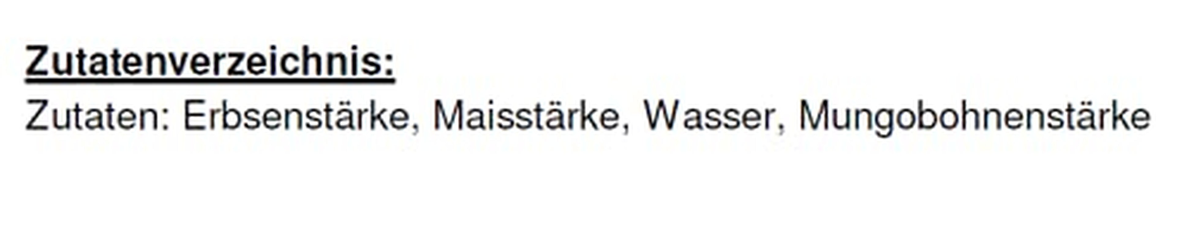 Nouilles en verre BONASIA, longues, paquet de 15 (15 x 100 g)