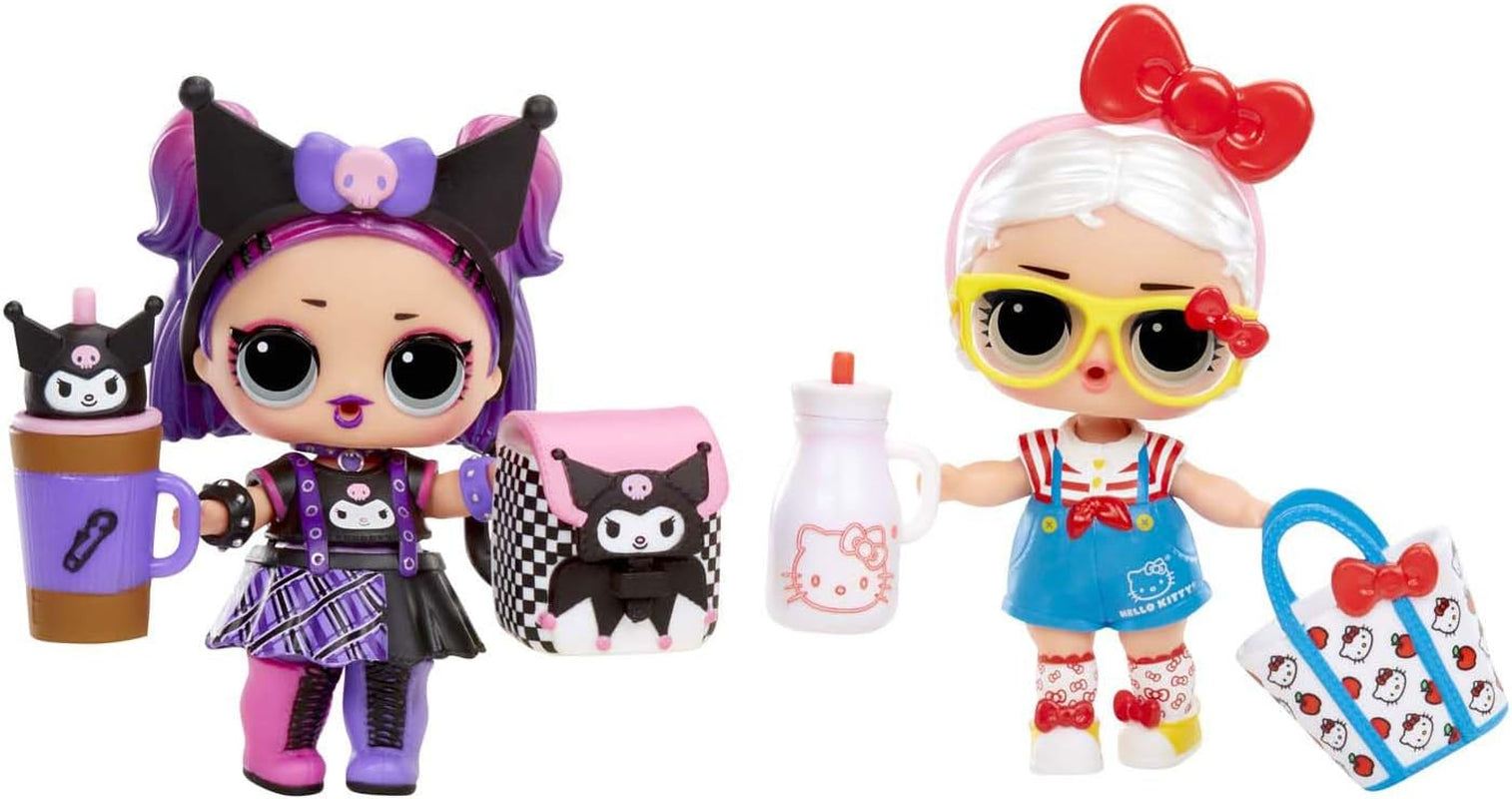 Mdr Surprise ! Love Hello Kitty and Friends - 1 poupée avec 7 surprises, sélection aléatoire, 8 objets à collectionner, pour enfants à partir de 4 ans, rose