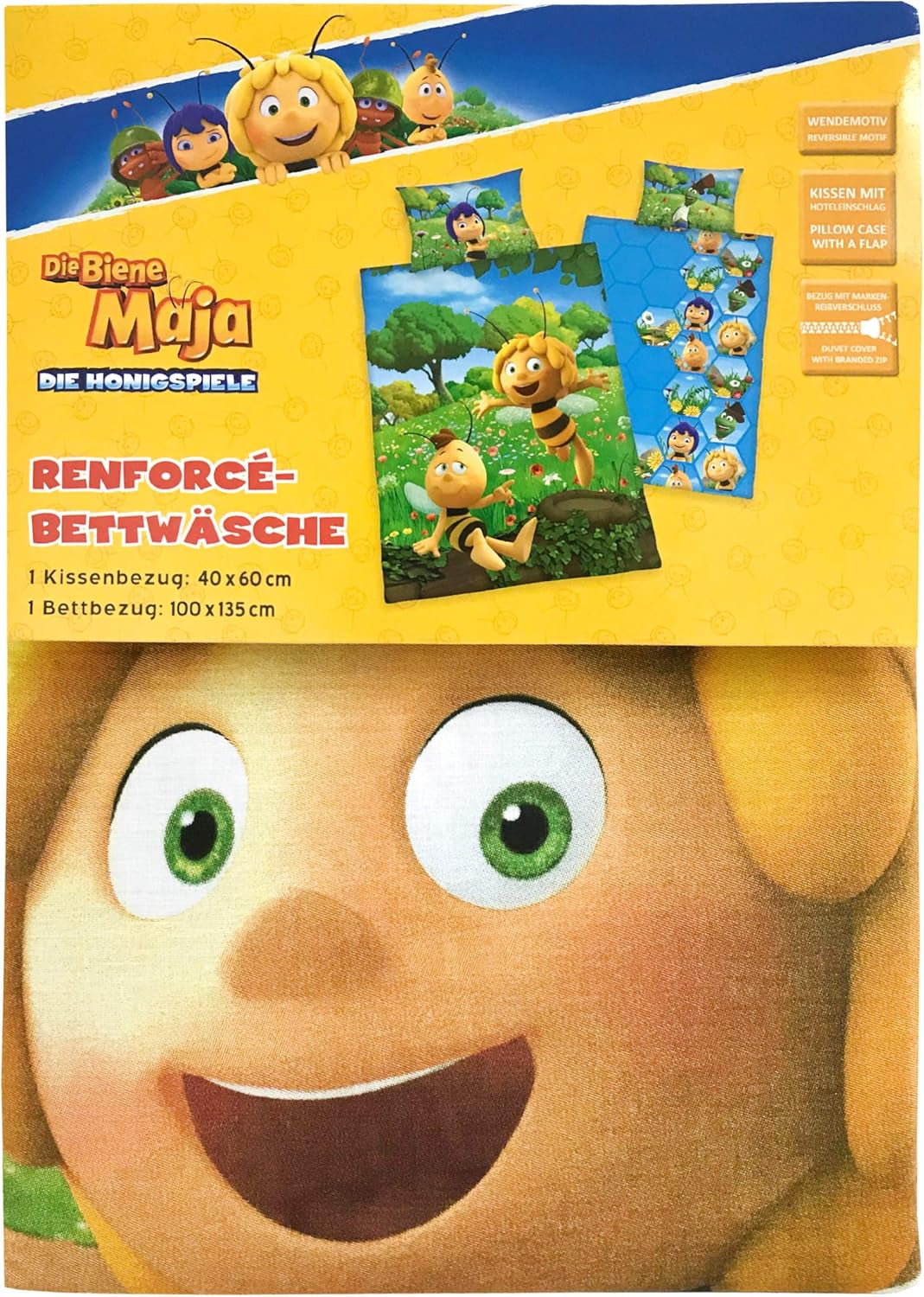 Linge de lit enfant, Albinuta Maya, coton/renforcé Linge de lit - enfant Naty Shop