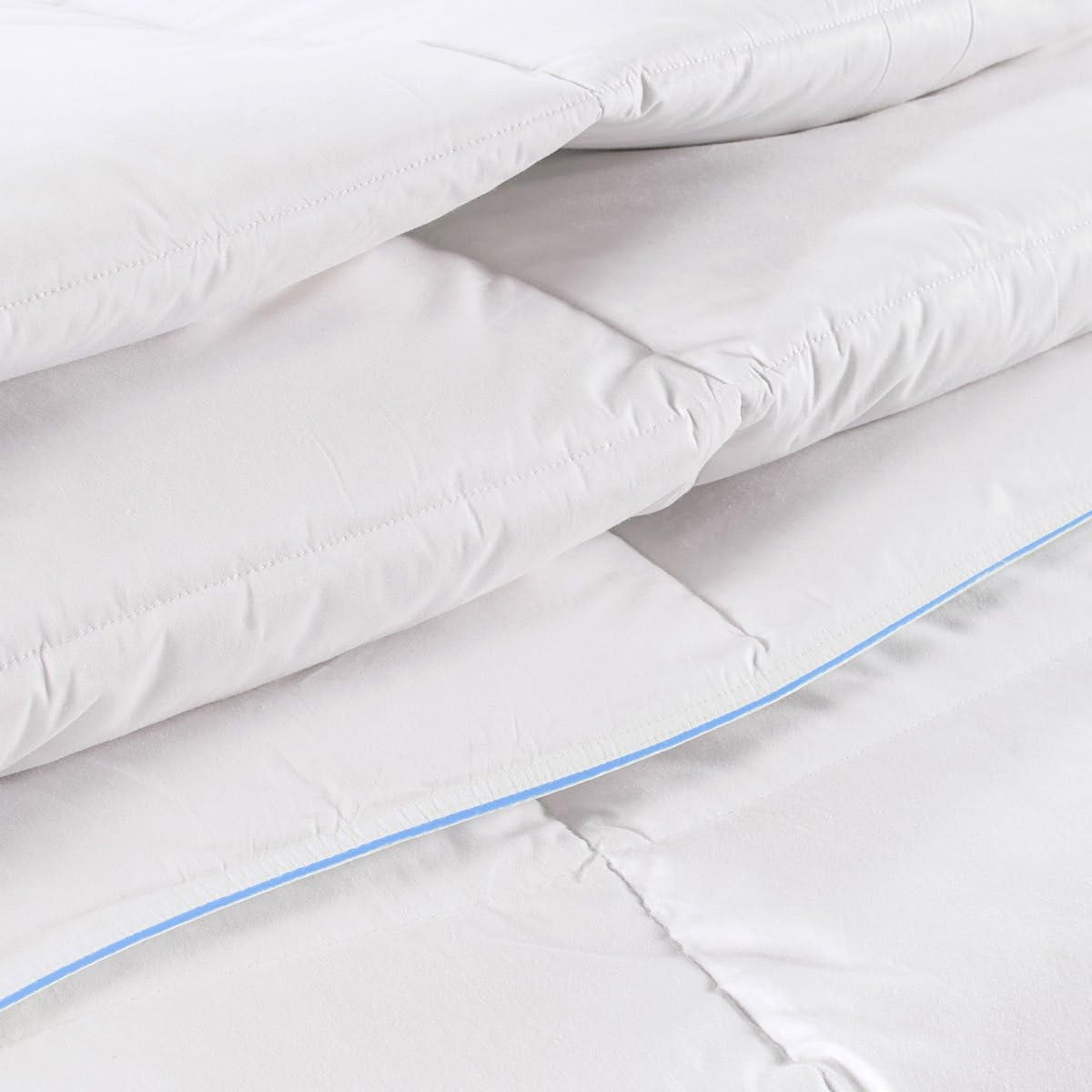 Couette duvet Sancarlos, chaude 220X220 Cm blanc Couettes et couettes Naty Shop