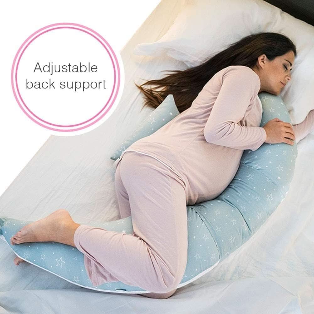 Nuvita 7100 Dreamwizard, Coussin d'allaitement multifonctionnel 12 en 1 avec support lombaire réglable Accessoires Alimentation et Allaitement Bebe Naty Shop