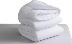 Couette en fibre de silicone, traitement aloe vera, 300 G, automne/hiver, pour lit 90 cm (150 X 220 cm) Couettes et couettes Naty Shop Blanc 260X220 Cm