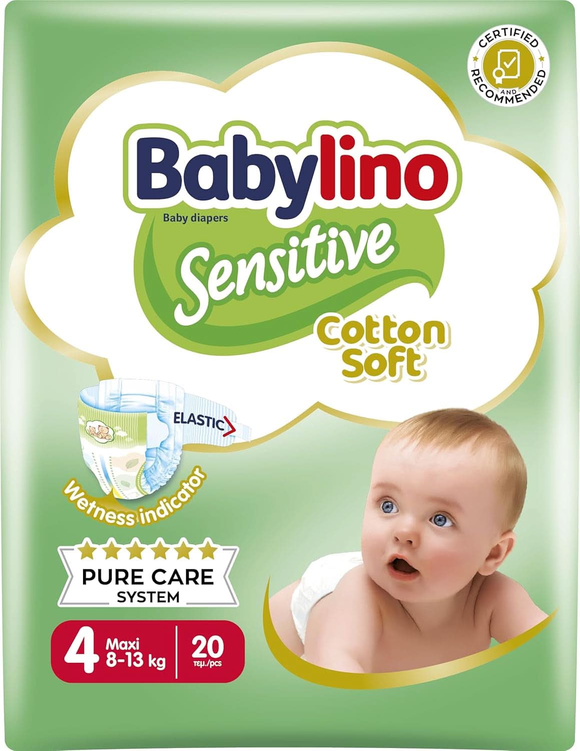 Babylino Sensitive, couches délicates pour enfants, différentes tailles