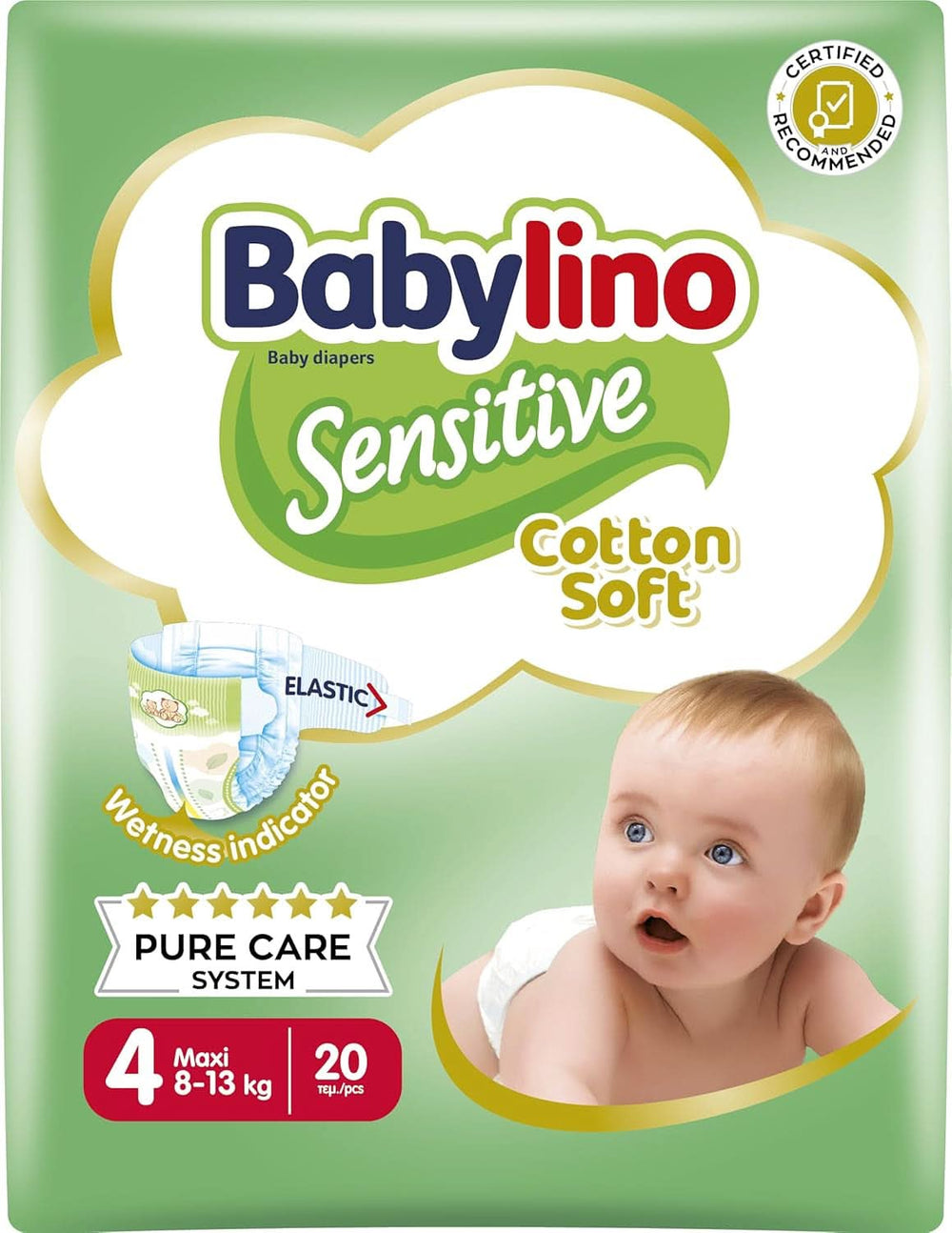 Babylino Sensitive, couches délicates pour enfants, différentes tailles