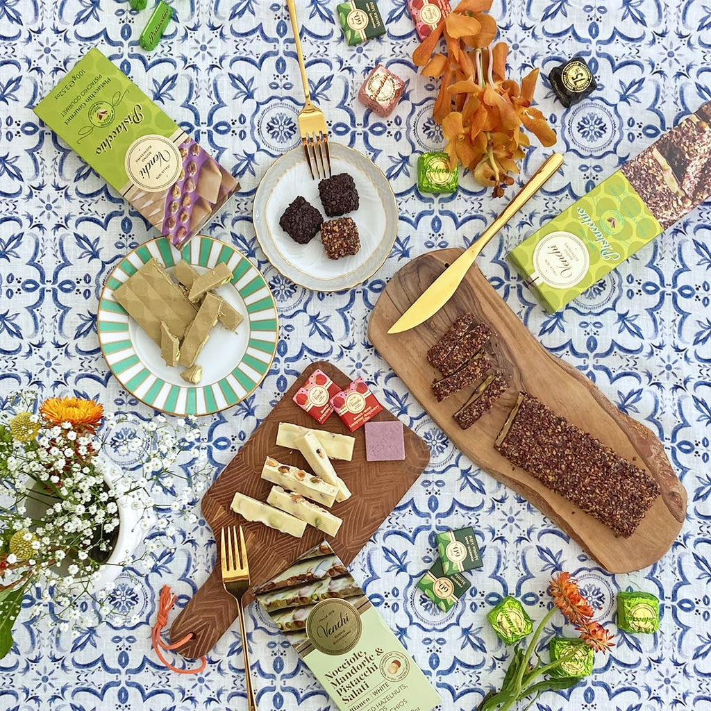 Venchi, Baton de ciocolată Chocoviar Pistachio, 200 grame Naty Shop