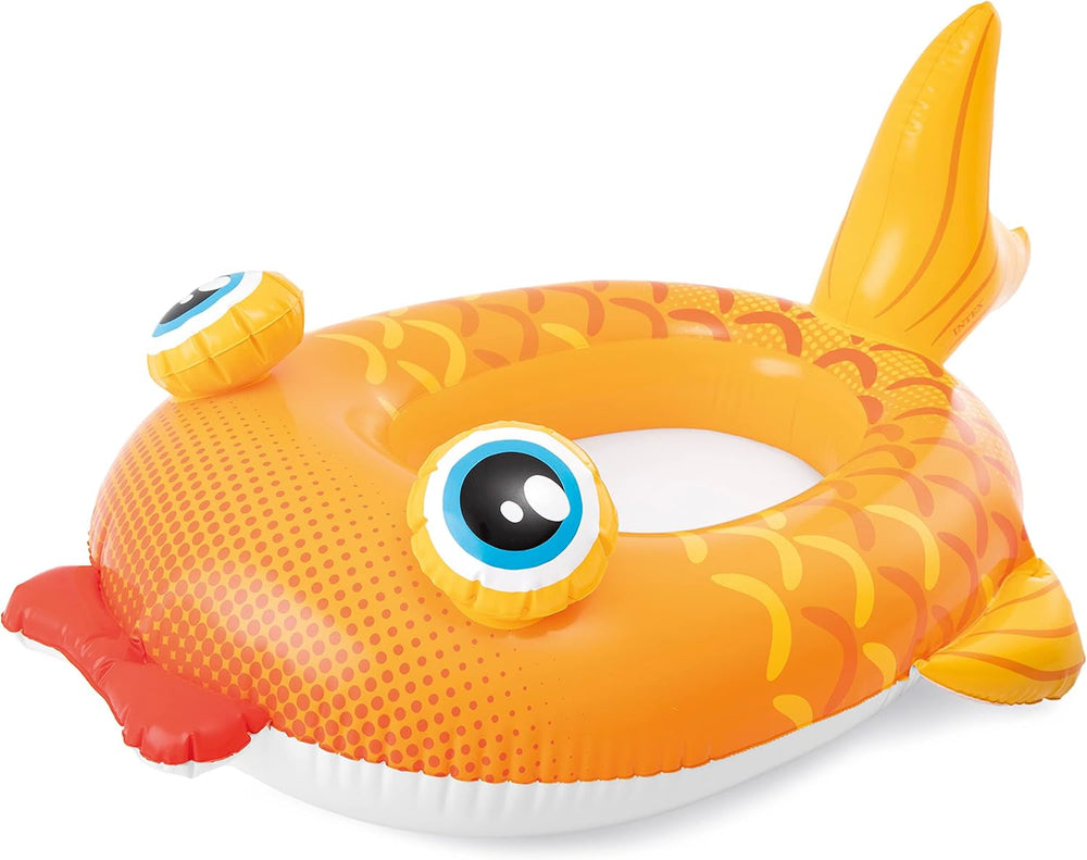 Intex Pool Cruiser - Scaun gonflabil pentru bebeluși/barcă de înot, modele asortate