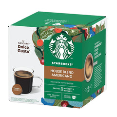 Mélange maison STARBUCKS par Nescafé Dolce Gusto, Mittlere Röstung, Kaffeekapseln 6 x 12 (72 Kapseln)