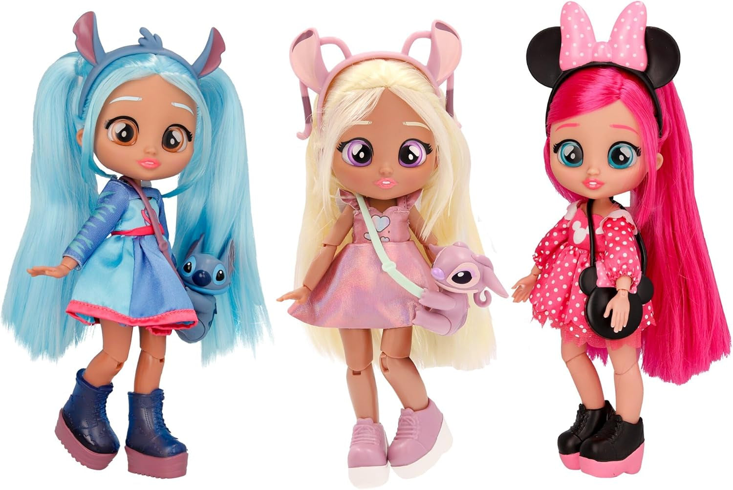 Disney Angel, BFF Fashion Doll im Angel-Outfit zum An- und Ausziehen, inklusive Styling-Accessoires, Spielzeug und Geschenk für Kinder ab 3 Jahren