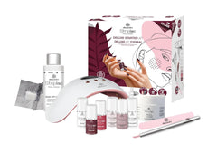 alessandro STRIPLAC PEEL OR SOAK DELUXE KIT - Set de vernis à ongles UV - Pour une manucure professionnelle et délicate en 15 minutes - Vegan et sans cruauté envers les animaux - Comprend une lampe LED