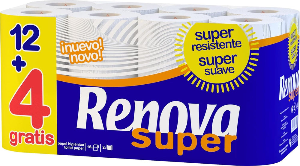 Papier toilette Renova Super, 48 rouleaux