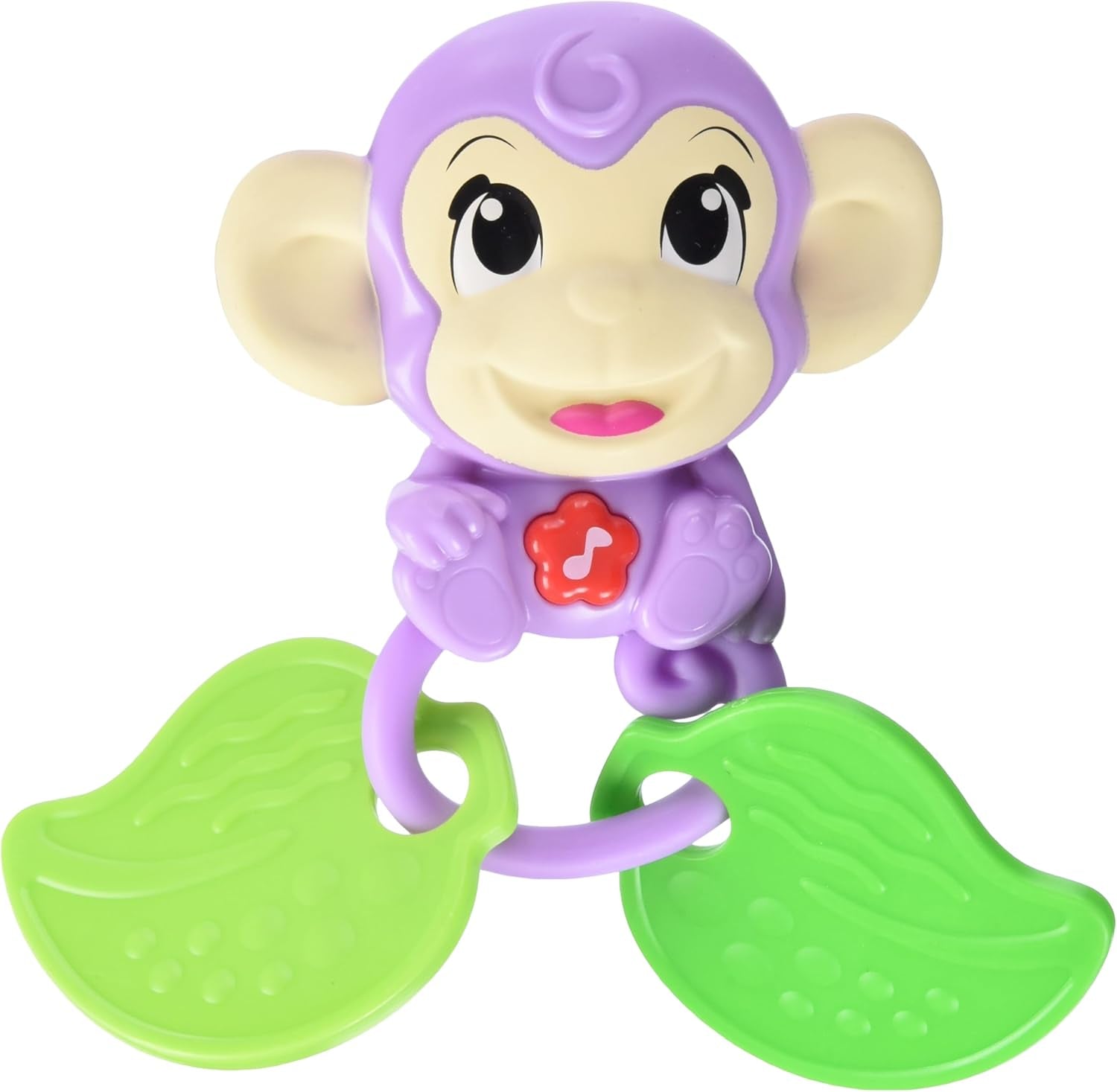 Simba 104010192 - Hochet musical singe ABC, 2 éléments sensoriels, avec fonction musicale, 17 cm, jouet pour enfant, à partir de 6 mois Baby Toys Naty Shop