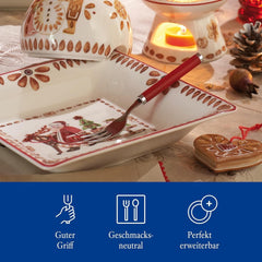 Villeroy & Boch - Jouez ! Ménagère Roses Rouges 30 pièces Cuisine Naty Shop