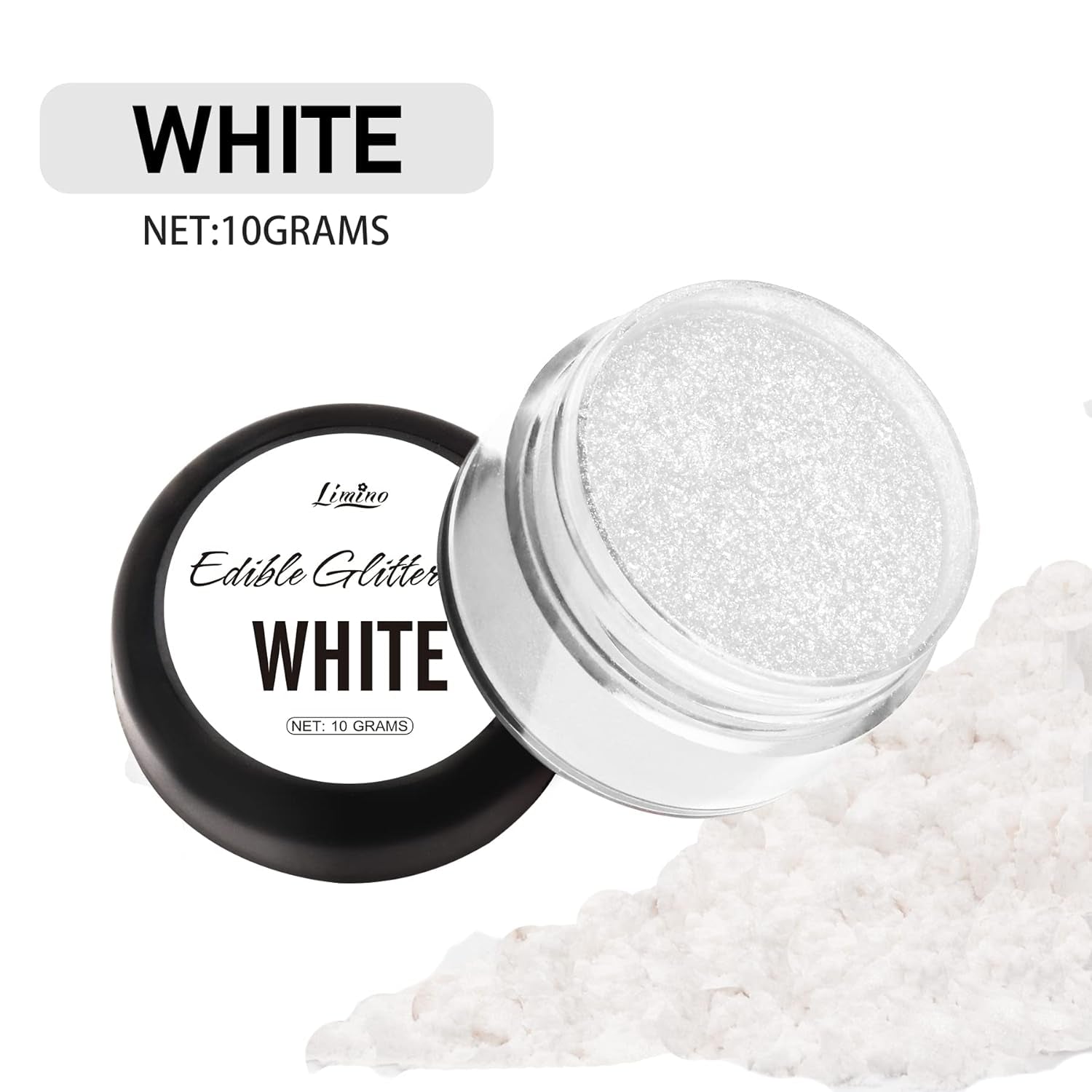 Glitter comestibil, 10 grame, diverse culori Glitter Naty Shop