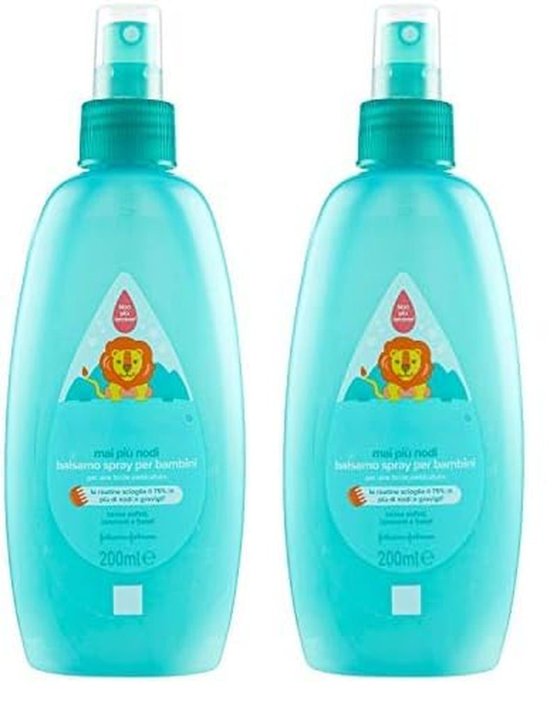Spray démêlant sans nœuds pour enfants, sans déchirures, également pour cheveux longs ou bouclés 200 ml Naty Shop Produits démêlants pour cheveux 200 ml (lot de 2)