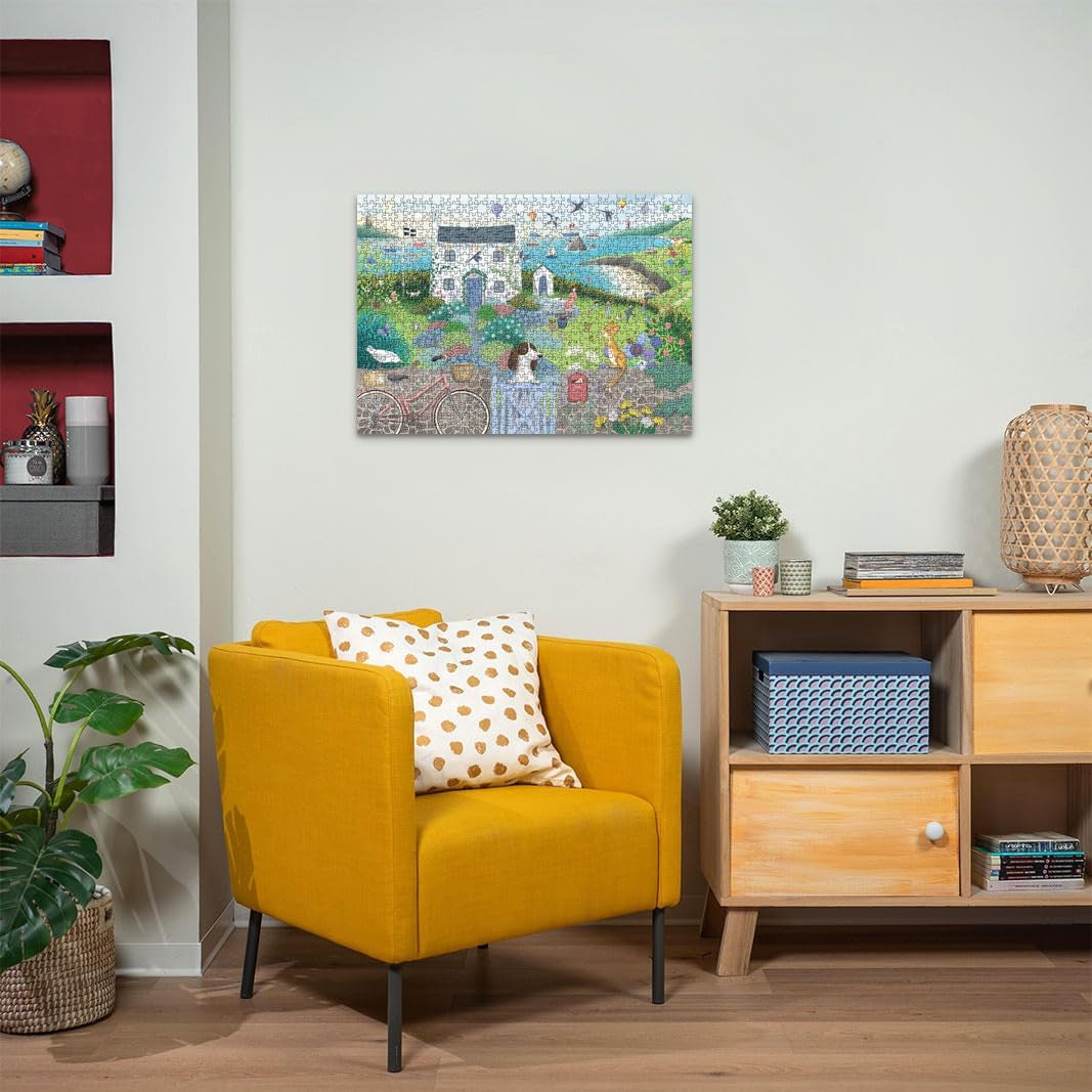 Ravensburger Puzzle 12001104 - Coastal Cottage - puzzle 1000 pièces pour adultes et enfants de plus de 14 ans Puzzle Naty Shop