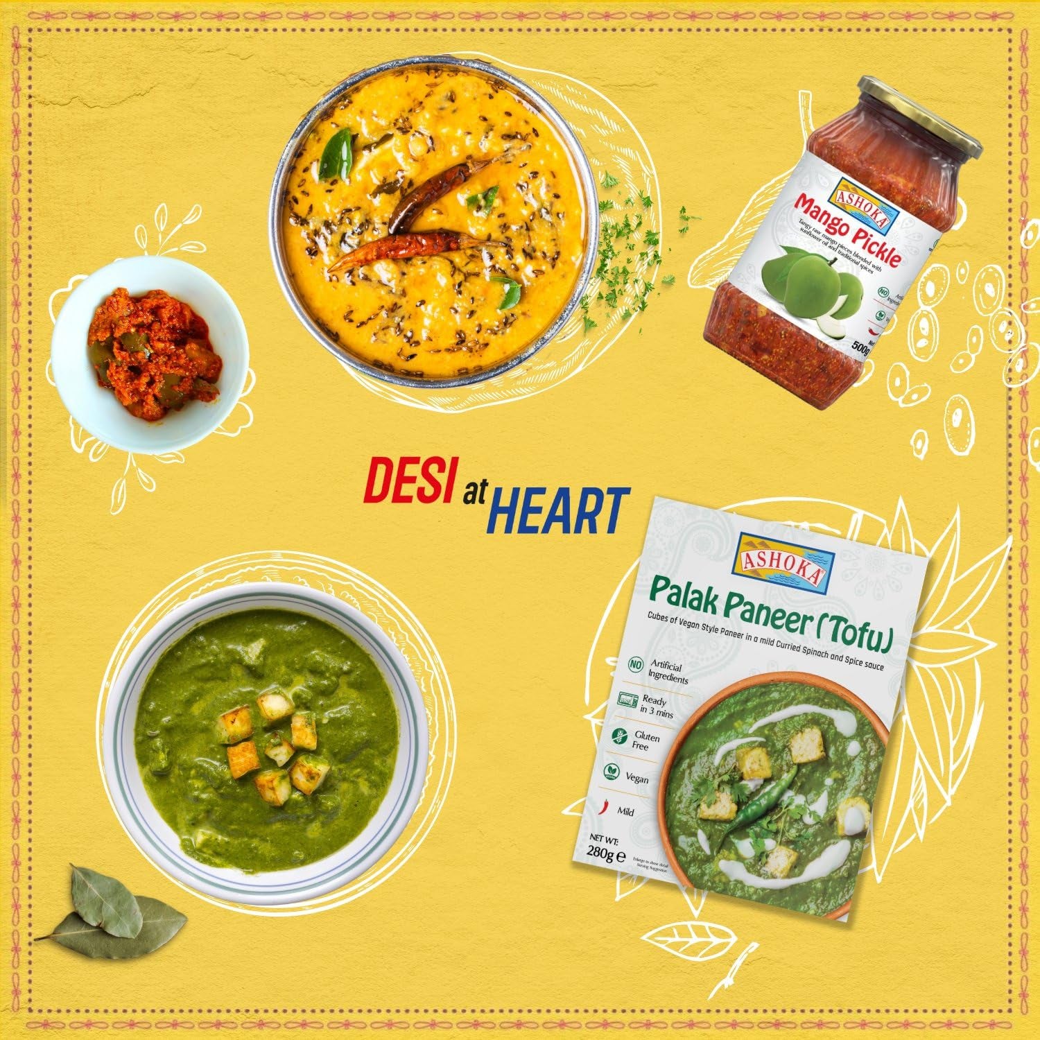 ASHOKA - Pâte Geschälte Knoblauch - (1 X 1 KG)