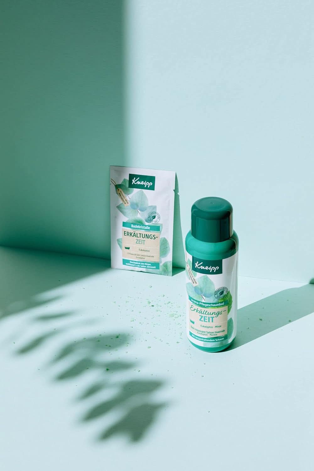 Kneipp Aroma Bain Moussant Saison Froide, additif de bain aux huiles essentielles naturelles d'eucalyptus et de menthe, 400 ml Douche et bain Naty Shop