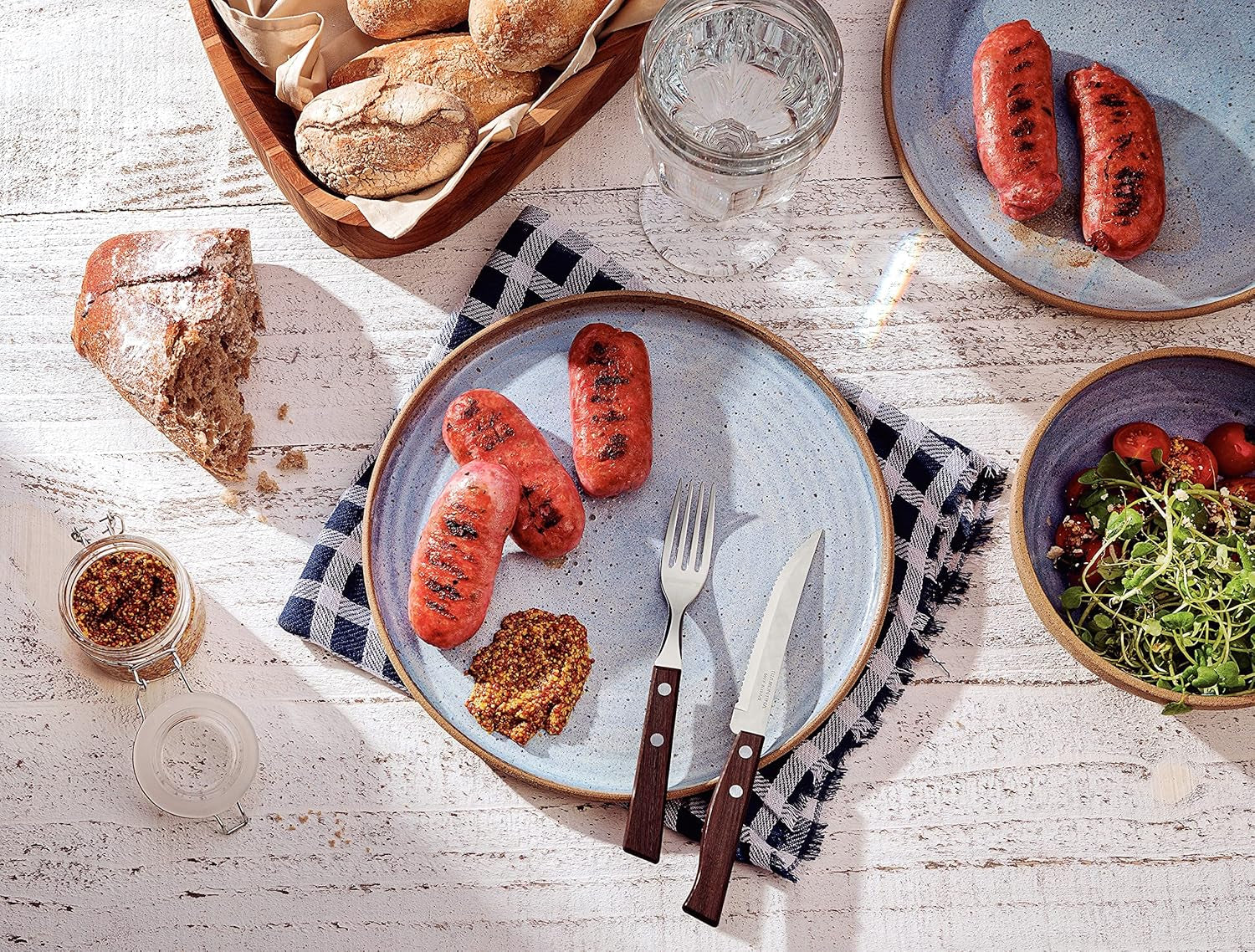 Ménagère Tramontina TRADITIONNEL Pour 6 personnes, 24 pièces Cuisine Naty Shop