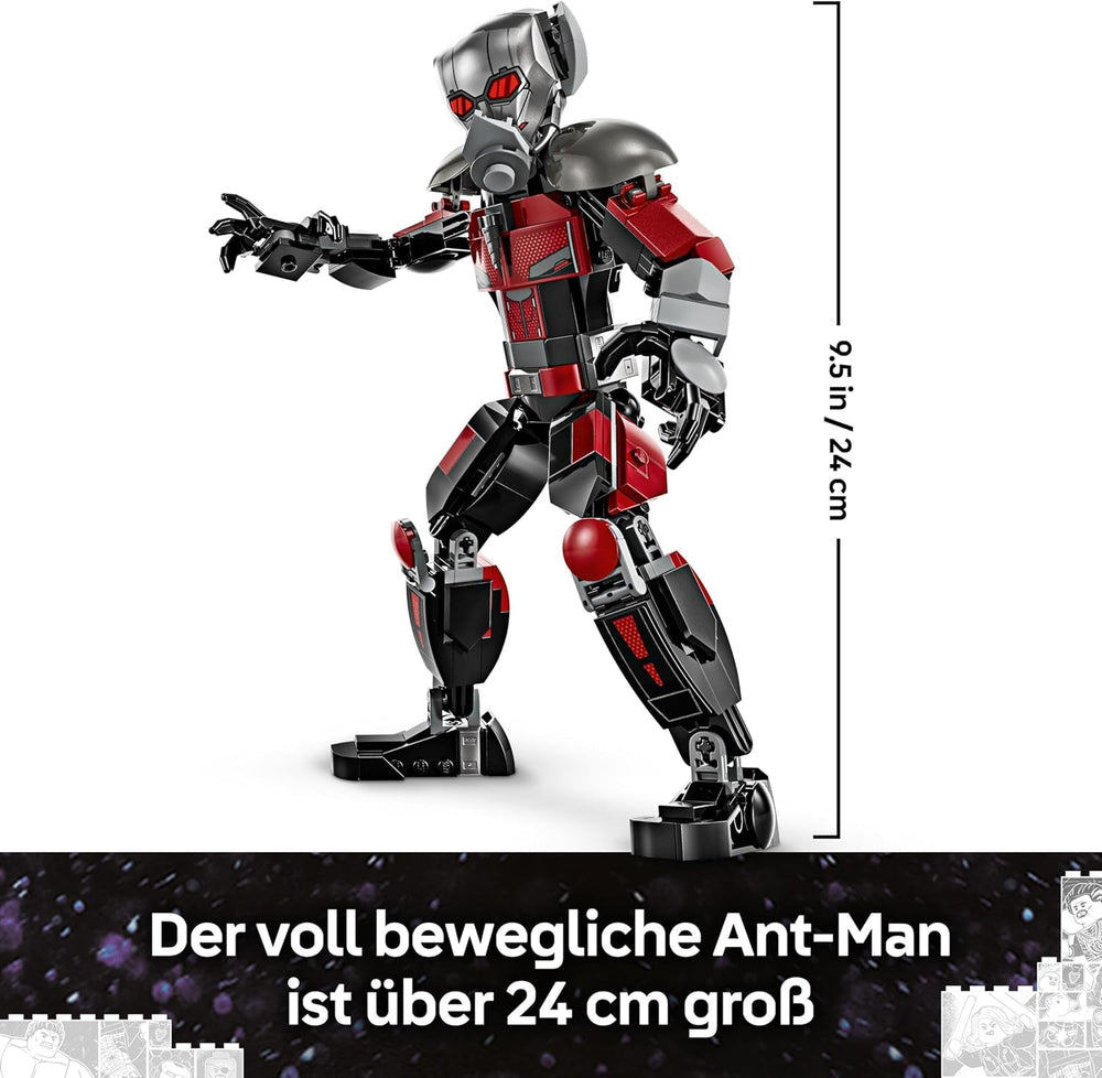 LEGO Marvel Captain America : Civil War Action Duel - Ensemble de jeu de super-héros avec 8 figurines - Ensemble de construction et de jeu d'avion jouet - Cadeau pour garçons et filles 76314 Jeux de construction Besuche den LEGO-Store