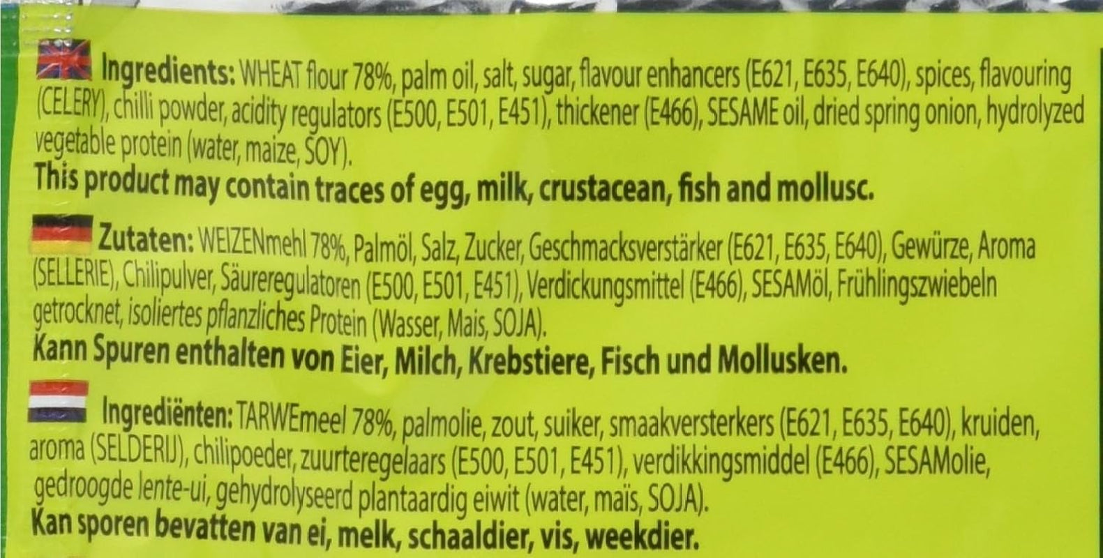 MAMA - Nouilles instantanées aux légumes - (1 x 60g)