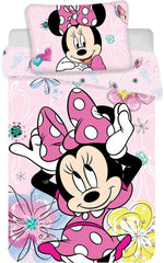 Parure de lit enfant Minnie Mouse, en coton Literie - enfants Naty Shop Default Title