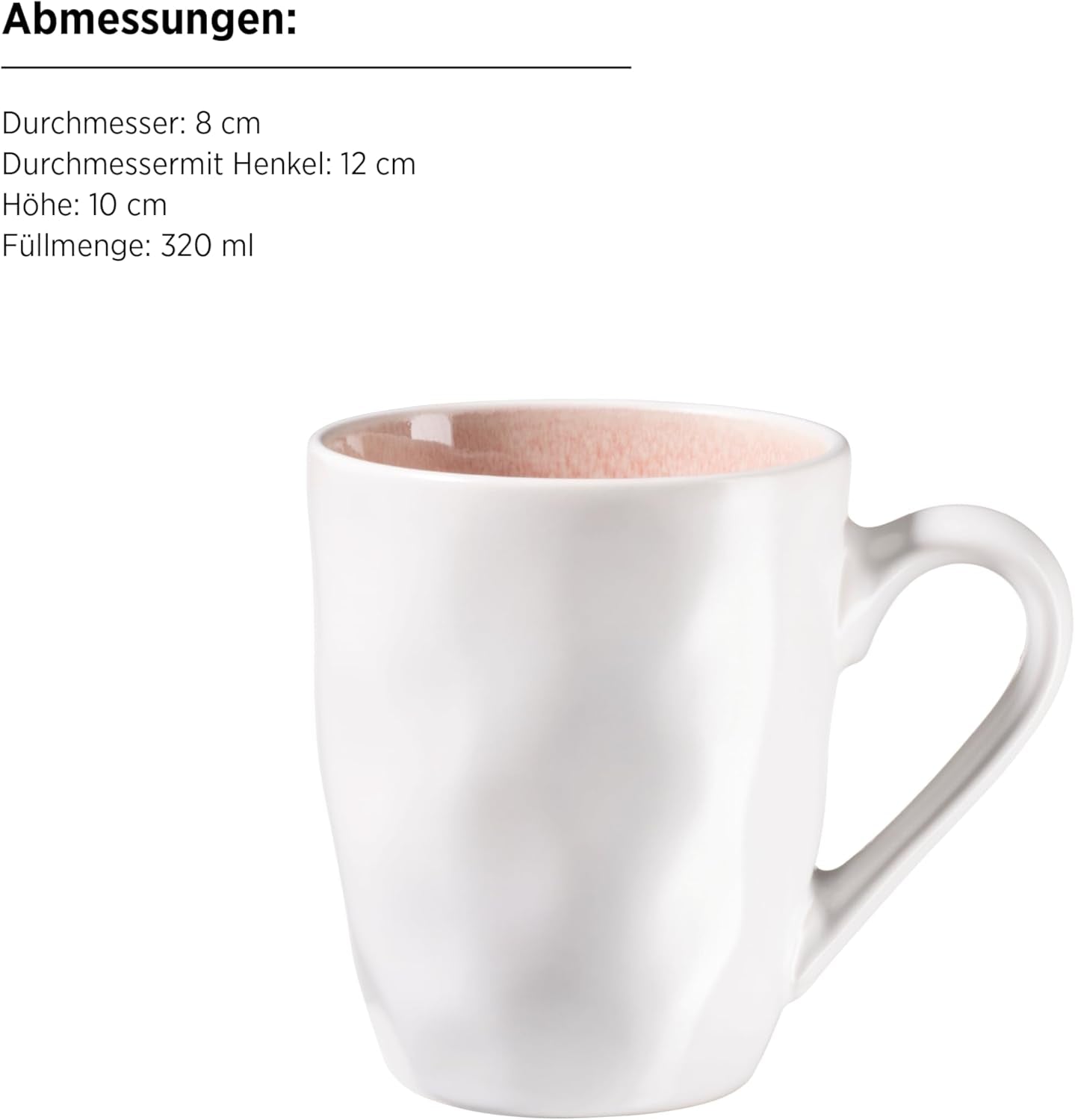 MÄSER 934111 Series Frozen, Set de Cuisine en Céramique pour 4 Personnes, Service Combiné à 16 Personnes avec Formes Organisées, dans un Service de Cuisine à Bière, Berry