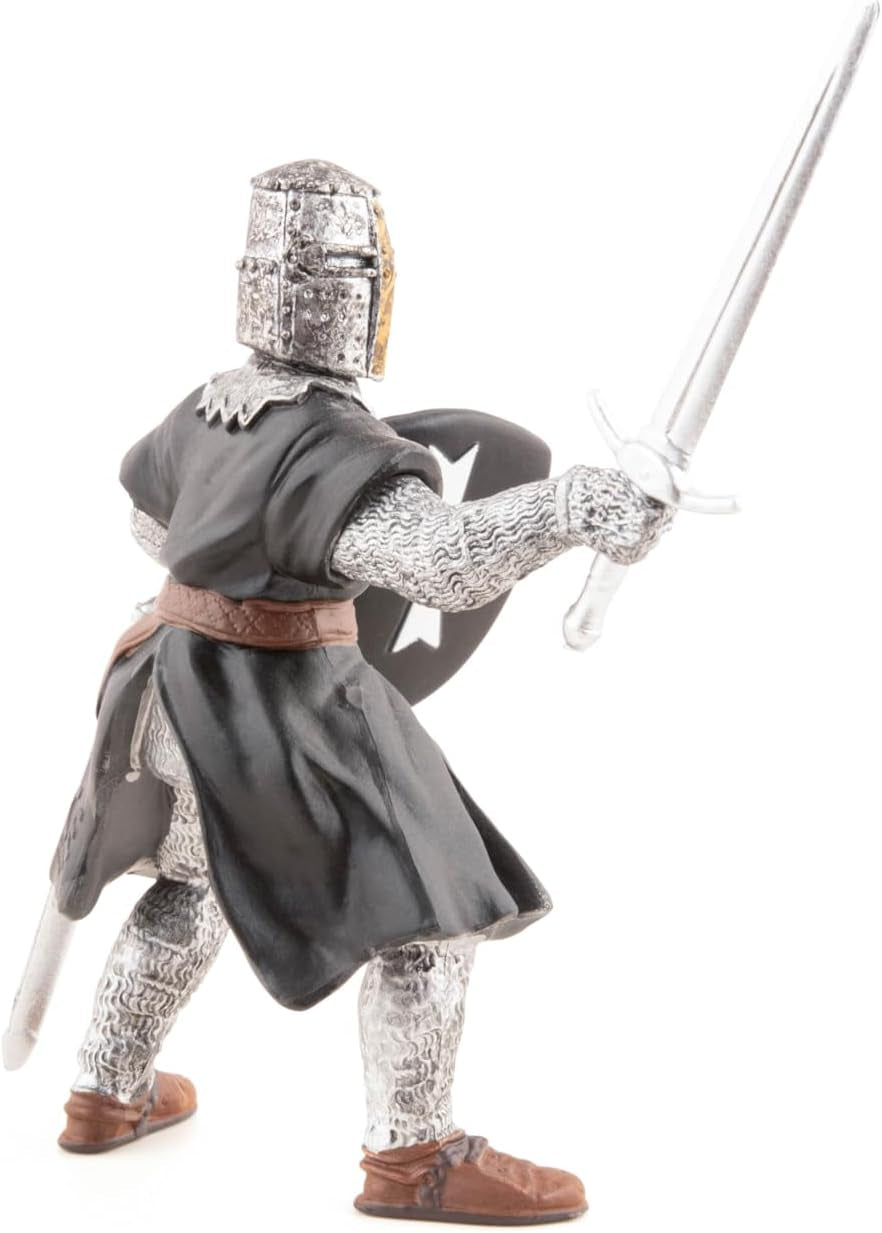 Papo -Peint à la main - Figurines -Médiéval-Fantastique - Chevaliers de Saint-Jean avec épée-39938-À collectionner-Pour les enfants - Convient aux garçons et aux filles - À partir de 3 ans Figurines Naty Shop
