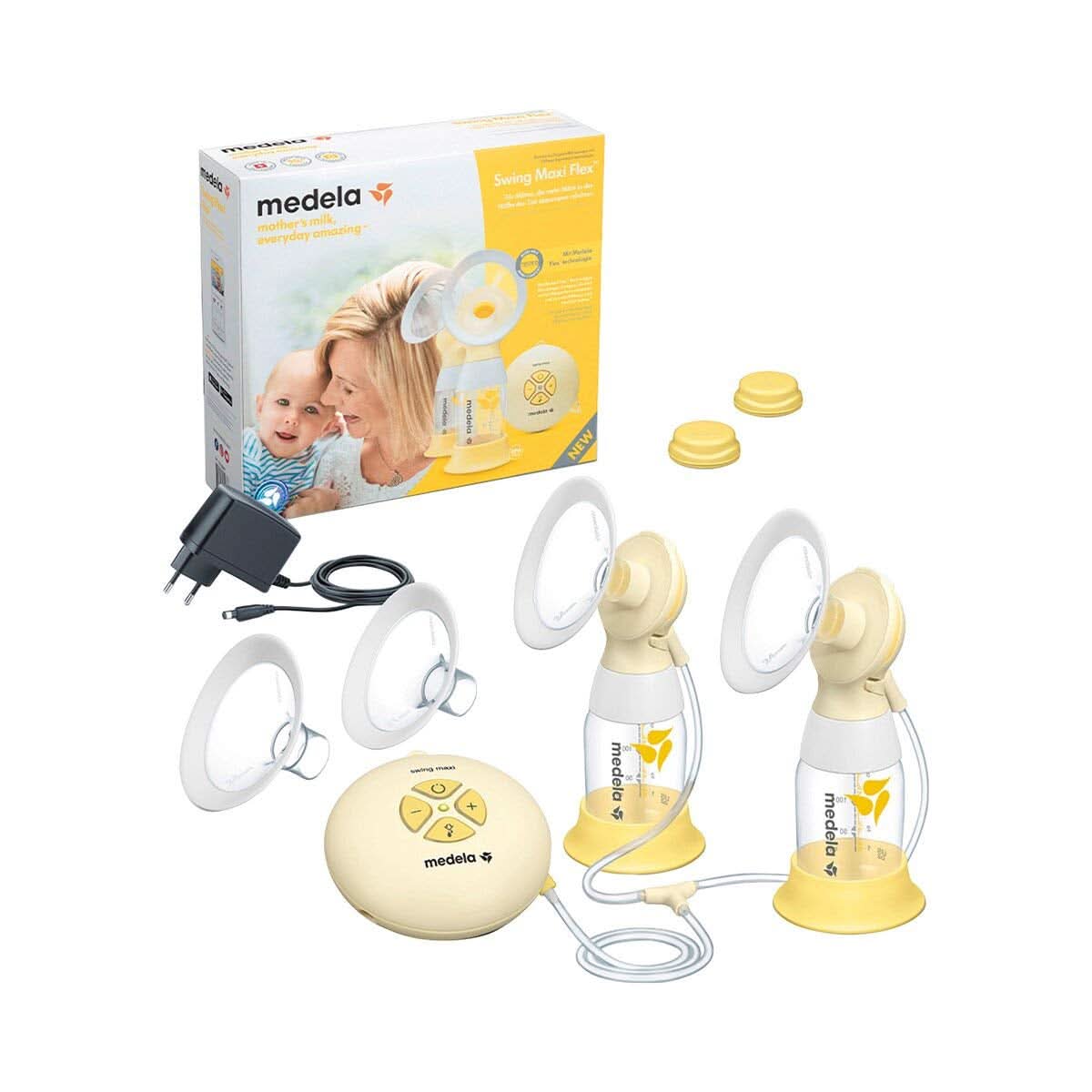 Pompă de sân electrică dublă Medela Swing Maxi Flex Accesorii Hrana si Alaptare Bebe Naty Shop