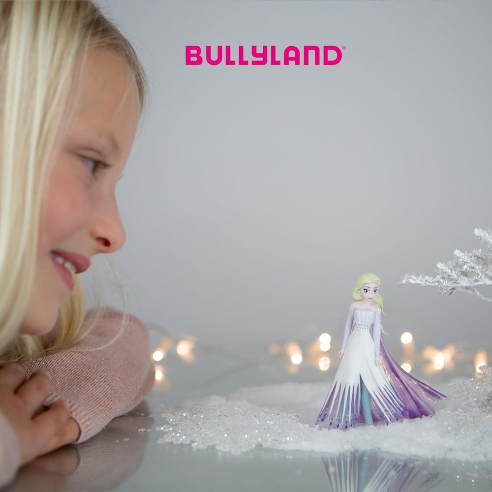 Bullyland 12961 - Figurine Elsa d'Arendelle de Walt Disney La Reine des Neiges, env. 10,1 cm, très détaillé, idéal comme petit cadeau pour les enfants à partir de 3 ans