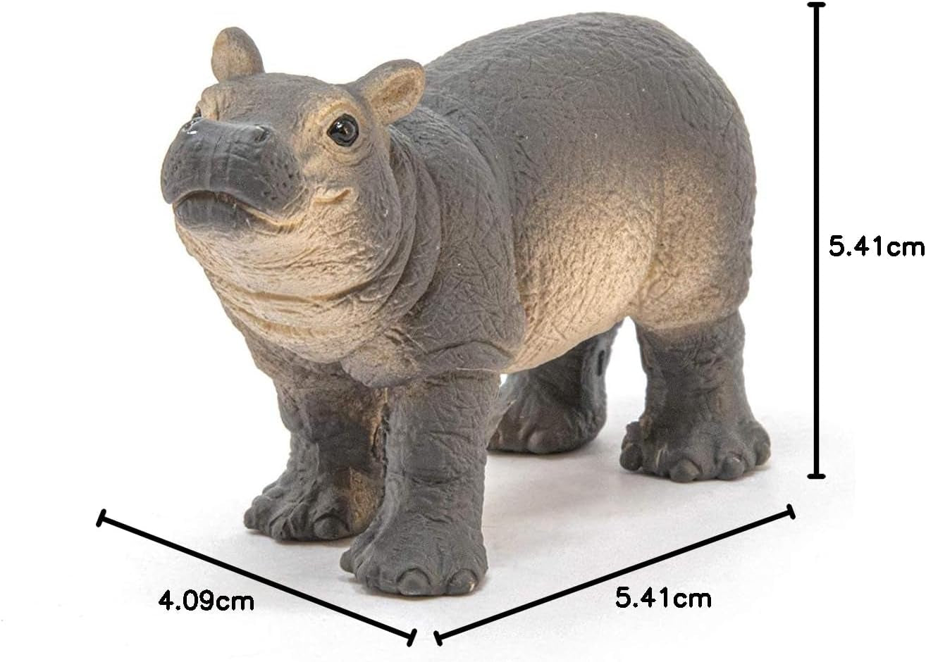 Schleich 14831 Jeune hippopotame, pour les enfants à partir de 3 ans, WILD LIFE - figurine de jeu Figurines Naty Shop
