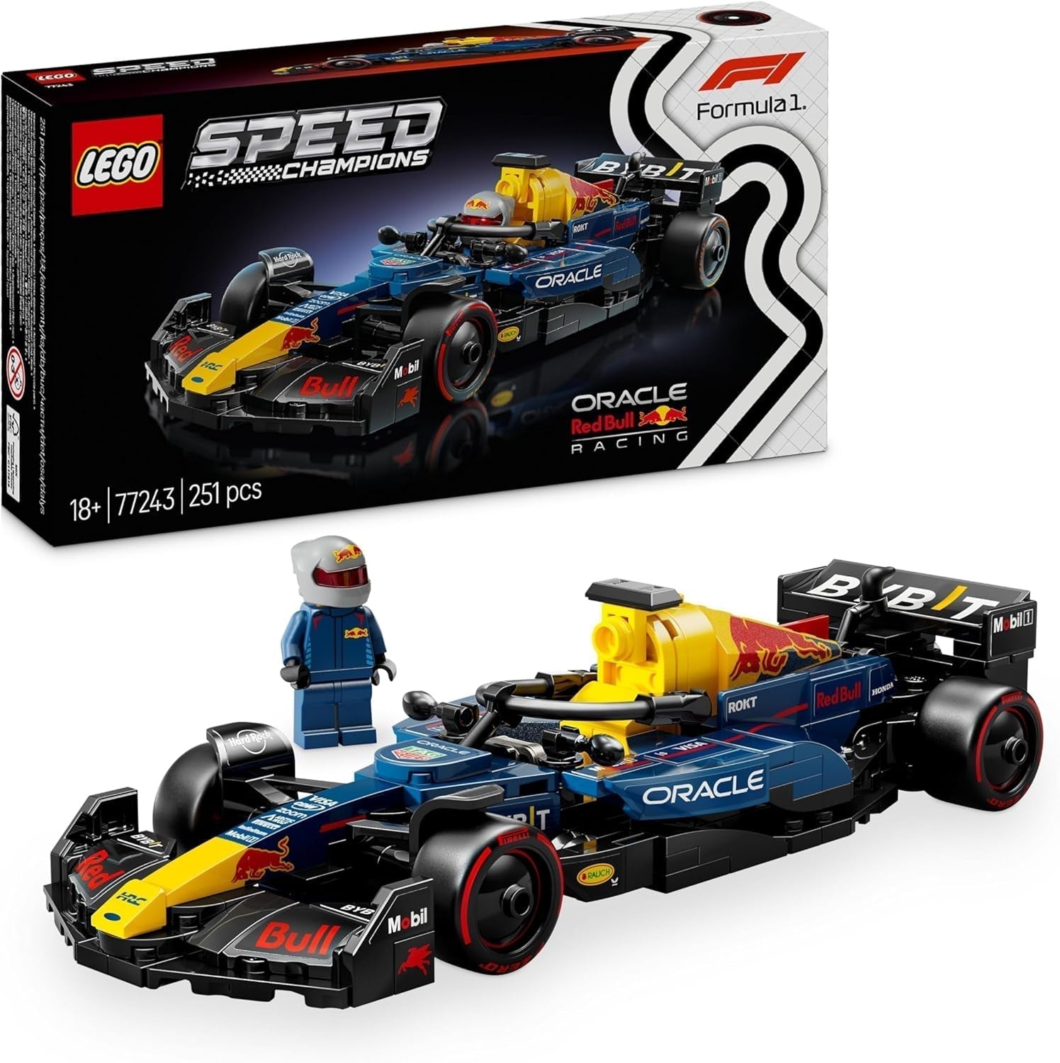 LEGO Speed Champions Mercedes-Amg F1 W15 Race Car - Figurine de Formule 1 - Modèle de voiture à collectionner et à construire - Cadeau pour garçons et filles à partir de 10 ans ou fans adultes 77244 Besuche den LEGO-Store Jeux de construction Oracle Red Bull Racing Rb20 F1 Race Car 77243