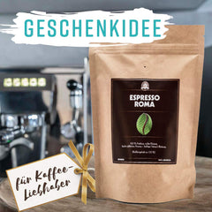 Henry's Espresso Roma 500g - torréfaction légère - corsé - faible acidité - qualité raffinée - grains de café directement du fermier