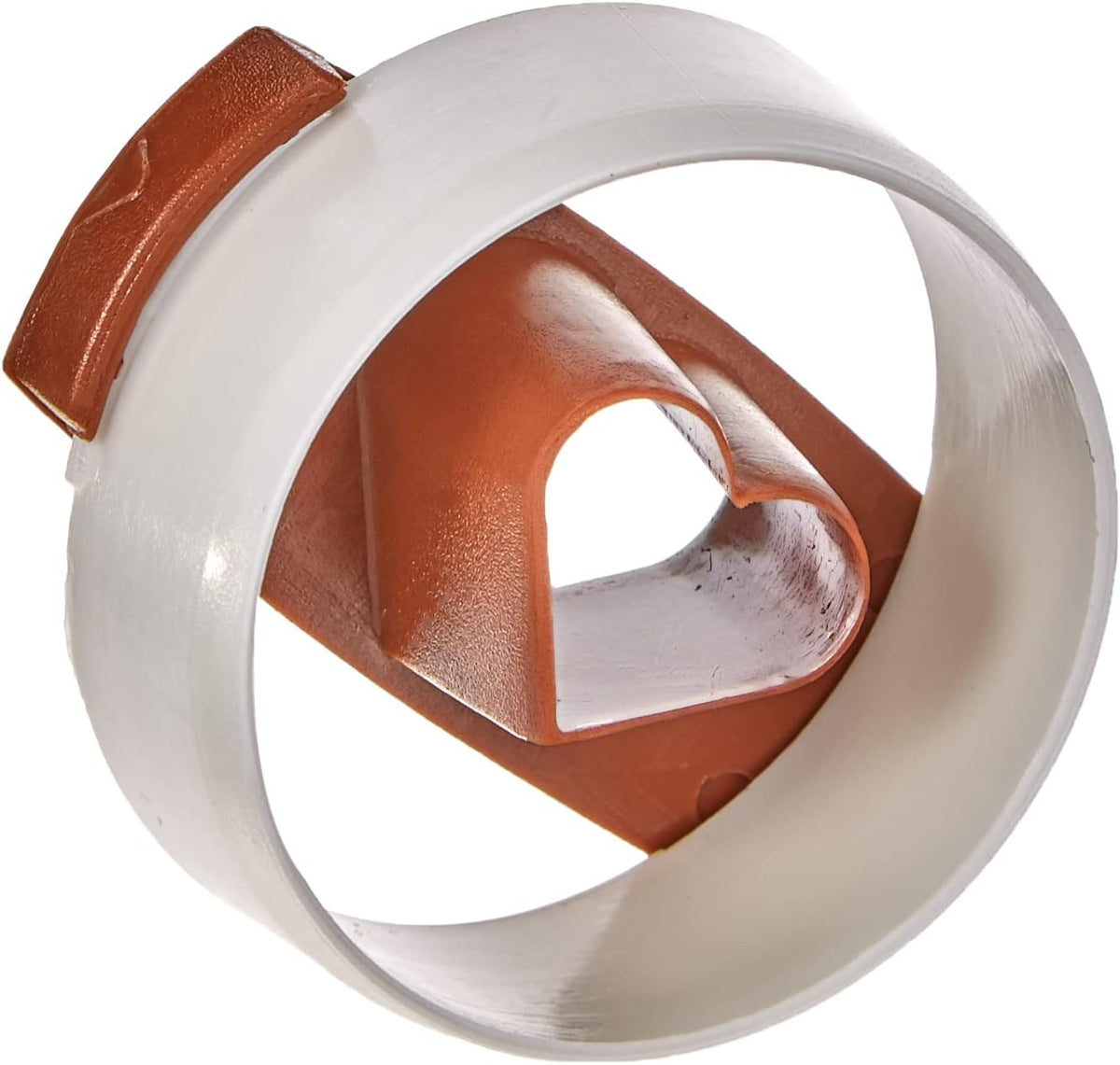 Städter Moule à biscuits « Clever Robber » avec éjecteur, lisse, plastique, 4 cm, argent