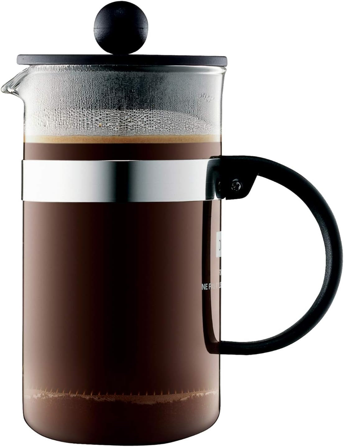 Cafetière Bodum 1582-01 bistroNOUVEAU (système French Press, passe lave-vaisselle), 1,5 litres, noir