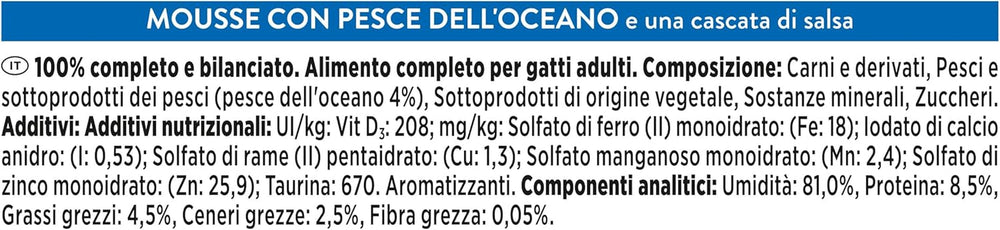 Nourriture humide pour chats Revelations aux poissons de mer, 24 x 57 g