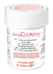 Scrapcooking - Colorant artificiel en poudre rose pastel 5 g