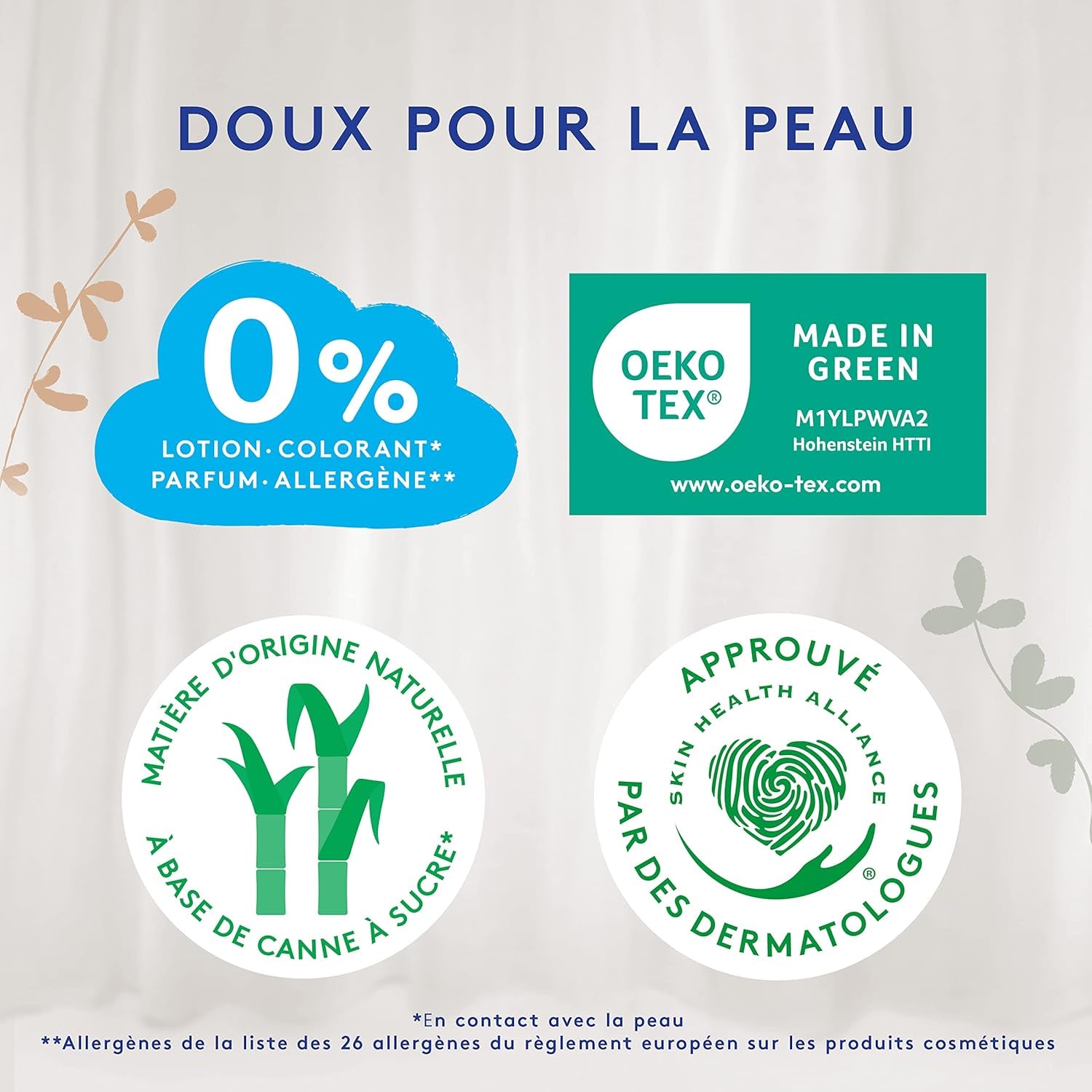 Couches Douceur Naturelle, taille 5 (12-20 kg), 1 mois, 140 couches