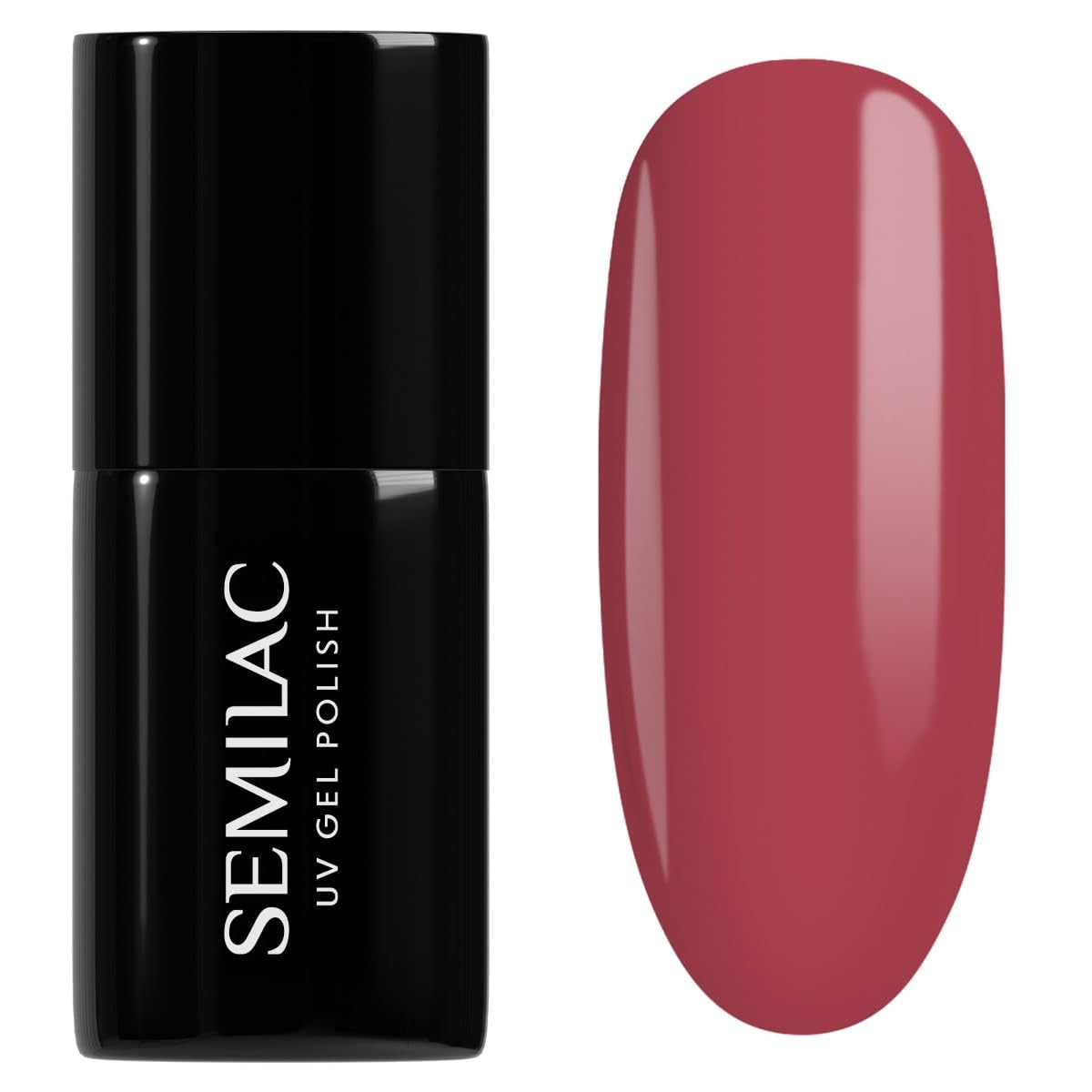 Vernis à ongles UV Semilac Hybrid 400 Rusty Red 7ml, collection Tastes of Fall