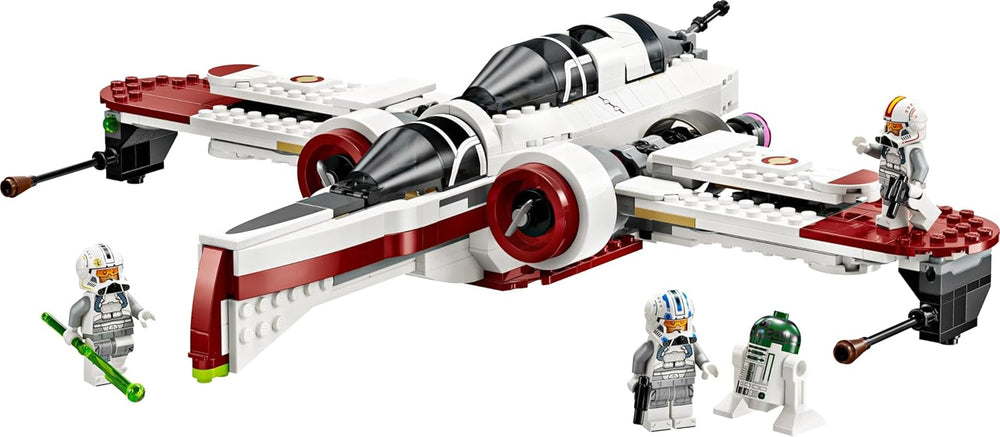 LEGO Star Wars 75402 ARC-170 Starfighter - Jouet avec 4 figurines dont un pilote clone et un droïde R4-P44, objet de collection, cadeau pour les fans de la revanche des Sith et les garçons et filles à partir de 9 ans Beuche den LEGO-Store