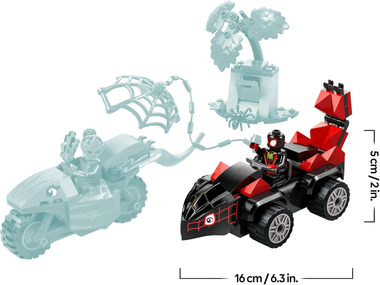 LEGO Marvel Actionspaß mit Spin und Electro in ihren Dino-Flitzern, baubares Superheldenauto für Jungen und Mädchen ab 4 Jahren, Helden Set mit Spielzeug Auto, Spidey und Seine Super-Freunde 11198