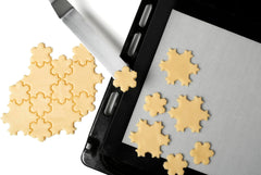 Boîte à biscuits Lékué, bleue, 24,3 cm, colorée