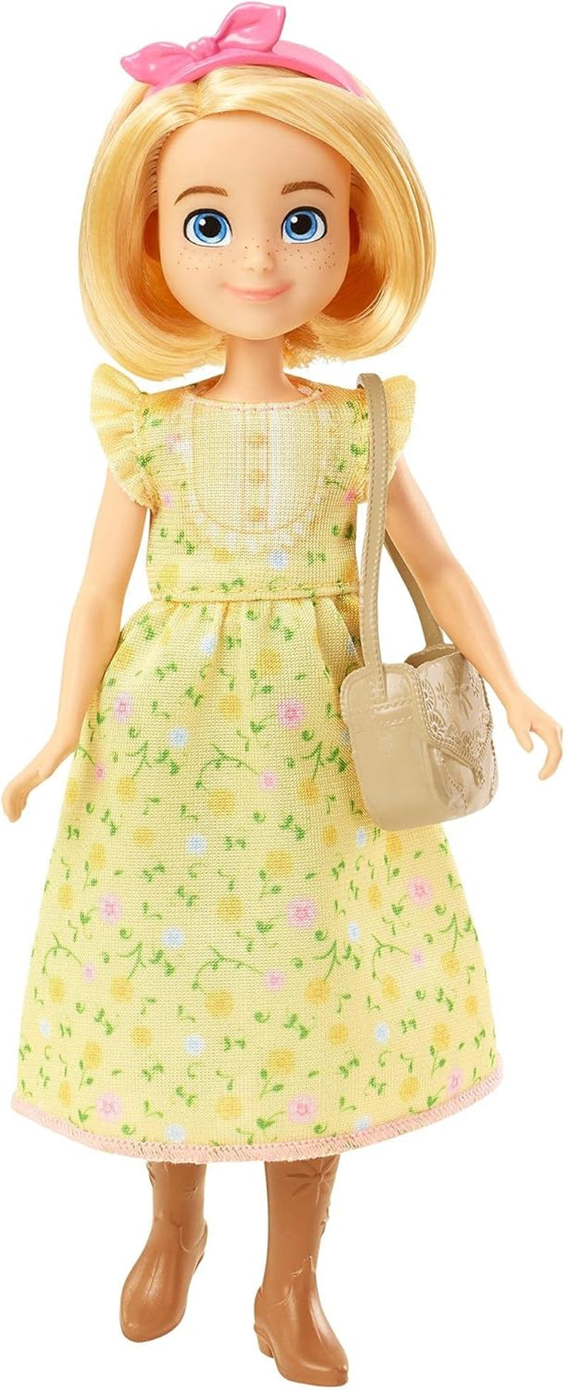 Dreamworks Spirit GXF19 - "Spirit - frei und ungezähmt" Fashionspaß Abigail Puppe (18cm), 2 modische Outfits und Zubehör, 7 bewegliche Gelenke, tolles Geschenk für Kinder ab 3 Jahren
