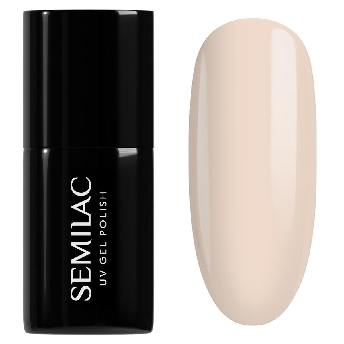 Vernis à ongles UV hybride Semilac 582 Rose naturelle 7 ml Collection Naked Nails