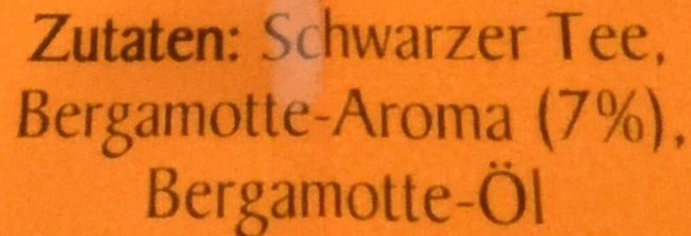 Théière Earl Grey - 250 g