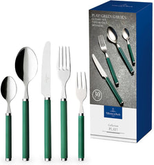 Villeroy & Boch - Ménagère Play! Jardin Vert, 30 pièces Cuisine Naty Shop