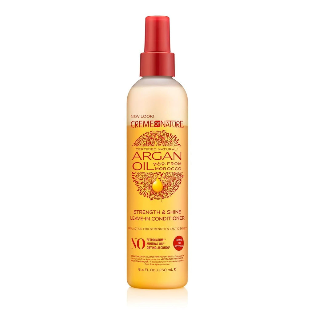 Creme Of Nature Argan Oil Intensive Conditioning Treatment Tratament intensiv de hidratare și restructurare, balsam cu ulei de argan, îngrijire pentru toate tipurile de păr - 50 ml Masca de par Naty Shop Balsam leave-in